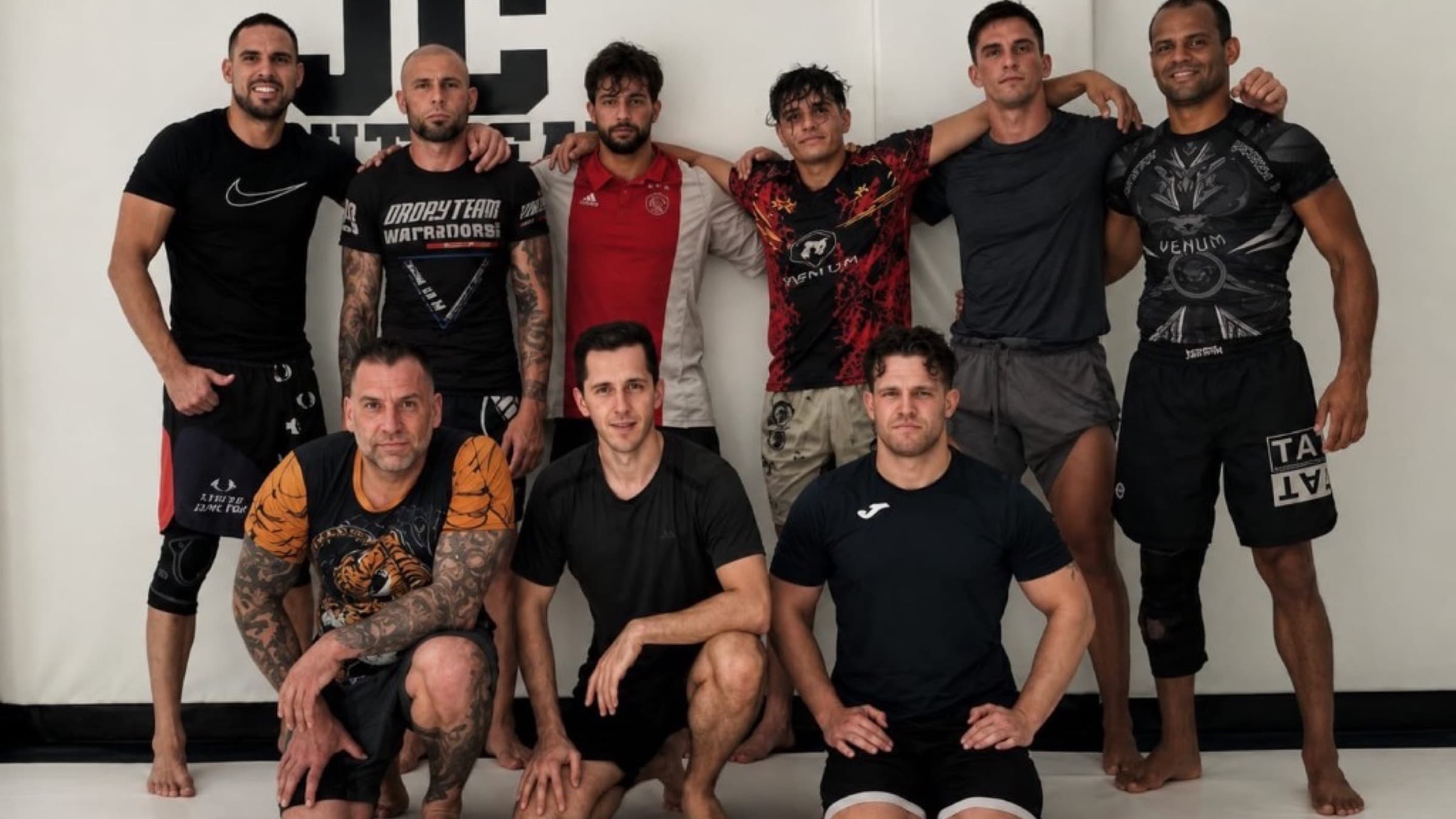 JC Fight Team · equipo en el tatami